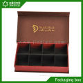 Cute chocolate box with 8 dividers